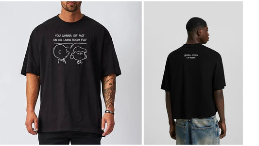 "Sip Mo" — Statement Edition T-shirt. Black